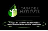 Over Founder Institute Amsterdam