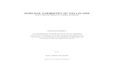 Cellulose Surface Chemistry