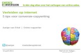 Emerce Conversion - Aartjan van Erkel - Online Copywriter