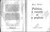 Max Weber Politica o Vocatie Si o Profesie_Part1