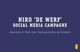 Niko 'De Werf' social media campagne
