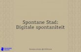 DOKTank - Spontane Stad: Digitale spontaniteit