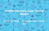 Reclamecode Social Media. #dcm14 Digital Content Marketing Congres