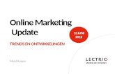 Online Marketing Update door Ment Kuiper @LECTRIC op MARCOM12