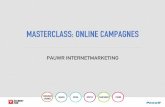 Presentatie Masterclass Online Campagnes door PauwR voor Academy Zuid