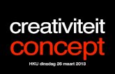 Creativiteit & Concept