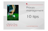 Procesmanagment 10 tips