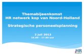 Bijeenkomst HR netwerk 02-07-2013