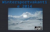 Wintersportvakantie puur sport 2014 pwp