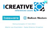 ICreative - Gouden Facturen 2011 - Factuurcongres 2011