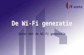 Leren met de Wi-Fi generatie