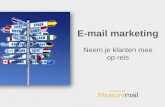 E-mail in de reisbranche: van nieuwsbrief naar e-mailmarketing (RMC Automatiseringsdag 2012)