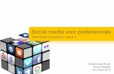 West Brabant Academie - Social Media Voor Professionals - Module 2