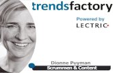 Trendsfactory: Content & Scrum, door Dionne Puyman