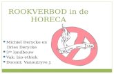 Rookverbod In De Horeca
