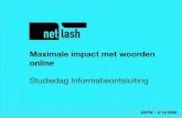 Maximale impact met woorden online