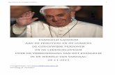 Paus Franciscus Evangelii Gaudium
