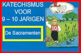 Katechismus sacramenten voor kinderen van 9-10 jaar