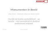 DE Conferentie 2010, dag 2, sessie 10: Johan Oomen, "Monumenten in Beeld"