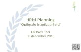 HRM Planning presentatie TSN MC3