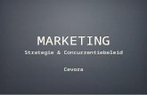 Marketing Strategie en Concurrentiebeleid deel 1