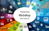 Ei-Opener Maserclass: Webshop: iets voor u?