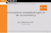 Presentatie AA-link Eindhoven inzake innovatieve ontwikkelingen accountancy