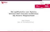 De spilfunctie van Xplora binnen het nieuwe onderwijs bij Avans Hogeschool