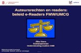 Auteursrechten en Readers : beleid e-readers FMW/UMCG