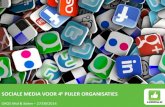 20140917 sociale media voor 4e pijler organisaties