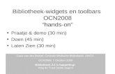 Bibliotheek Widgets & Toolbars : digicmb op OCN2008