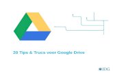 Cursus - 20 Tips voor Google Drive