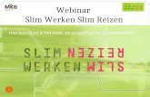 Presentatie Slim Werken Slim Reizen 22 mei