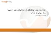 Web Analytics Uitdagingen bij VNU Media (GAUC / Orange Valley)