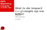Presentatie KMO Marketing Congres 10 oktober 2008
