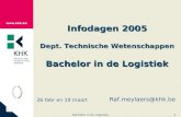 Bachelor in de Logistiek 1