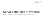 Service Thinking in Practice