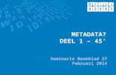 Presentatie Meta4Books