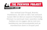 A story about drupalistas, brands, marketeers, seo and sea (Drupal SEO & SEA at DUG Belgium, dutch)