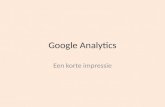 Google analytics: een korte introductie