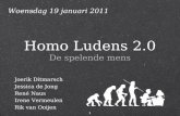 Presentatie Homo Ludens 2.0