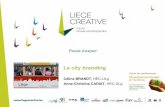 Le city branding par Céline Brandt et Anne-Christine Cadiat | Liege Creative, 21.02.13