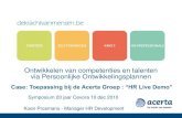 Symposium Levenslang Leren_Case talent management
