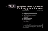 Usabilityweb magazine nr. 4