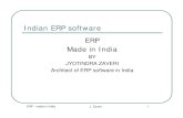 Indian ERP.