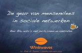 Social media voor marketing en kennisdeling - Winkwaves Rene Jansen