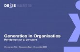 Dexis Generaties In Organisaties