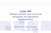 Presentatie Lean HR Symposium Innovatief HRM Avans+ 19 mei