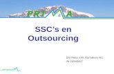 SSC\'s en Outsourcing