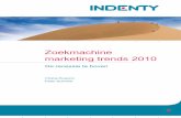 Indenty Trendanalyse Zoekmachine Marketing 2010